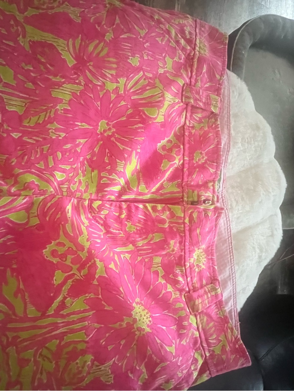 Lilly Pulitzer Women's Pink Floral Bermuda Shorts